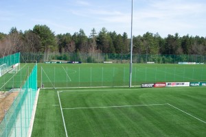 Soccer perimeter fence for a four field facility at Seacoast United in Epping, NH